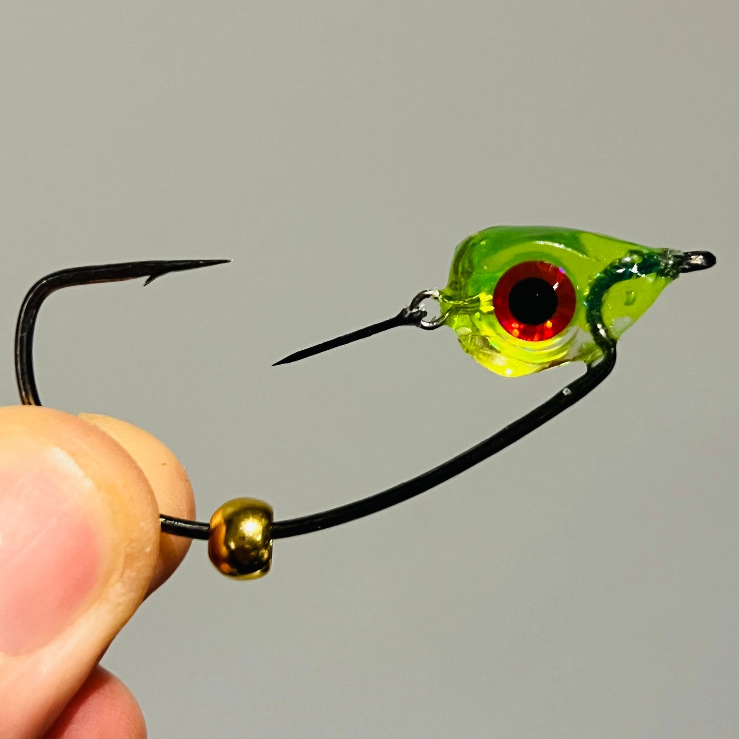 Original Gen.3 Weedless #4/0 EWG, 'Tribute: Chartreuse'