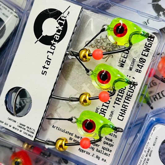 Original Gen.3 Weedless #4/0 EWG, 'Tribute: Chartreuse'
