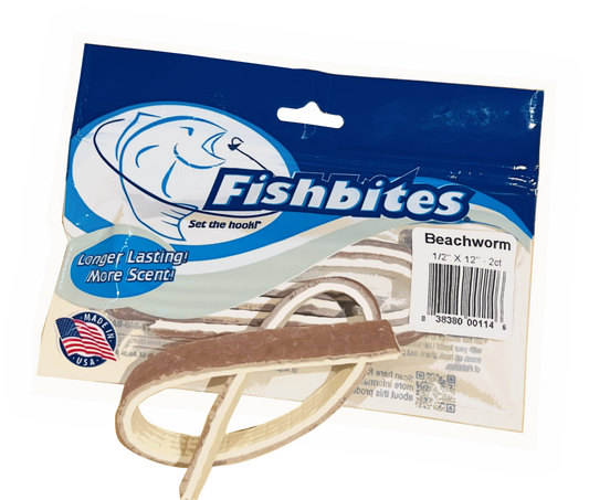 NEW! Fishbites® Longer Lasting E-Z Beachworm