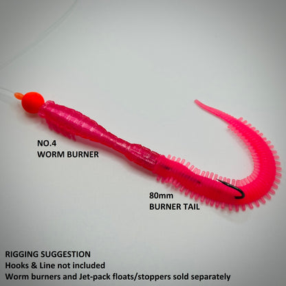 Burner Tails v1 - Pink Sherbet