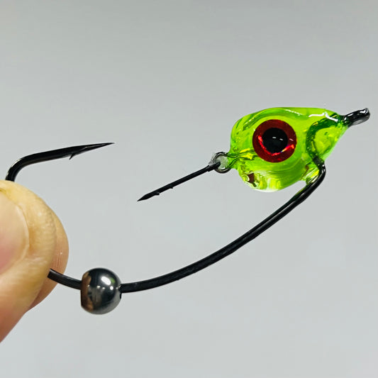 Original Gen.3 Weedless #4/0 EWG, 'Tribute: Chartreuse'