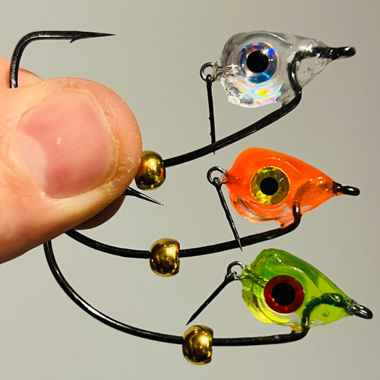 Original Gen.3 Weedless #4/0 EWG, Tricolour Pack