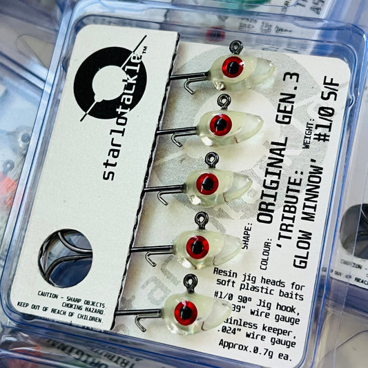 Original Gen. 3 'Tribute: Glow Minnow' - Featherweight