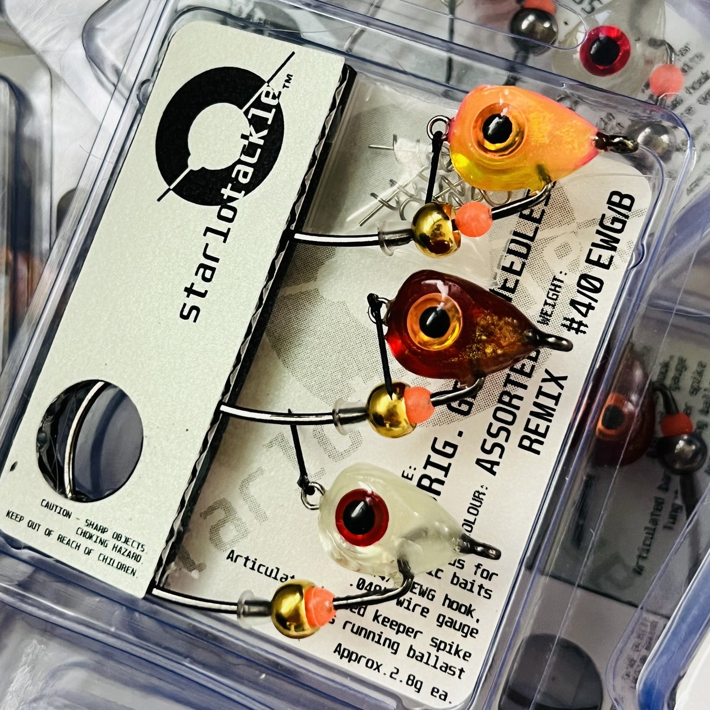 Original Gen.3 Weedless #4/0 EWG, Assorted: Remix