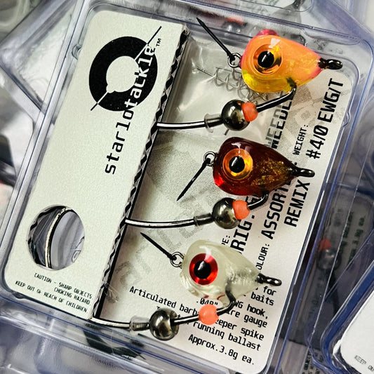 Original Gen.3 Weedless #4/0 EWG, Assorted: Remix